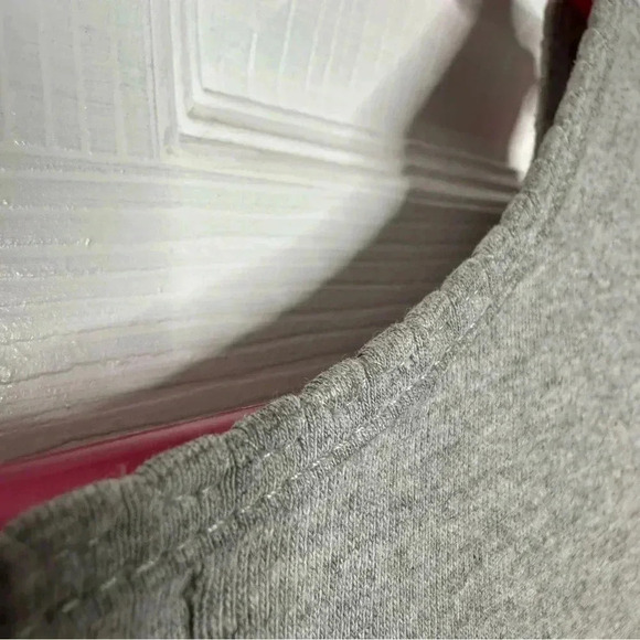 Sanfu Tank  Top Ribbed Grey Size Medium - Picture 12 of 16